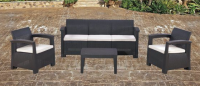 Комплект мебели RATTAN Comfort 5 из дивана, двух кресел и стола Комплект мебели RATTAN Comfort 5 из дивана, двух кресел и стола