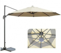 Зонт солнцезащитный "ЛЕЧЧЕ" 3м, бежевый Зонт солнцезащитный "ЛЕЧЧЕ" 3м, бежевый