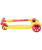 БЕЗ УПАКОВКИ Самокат 3-колесный Bunny, 135/90 мм, желтый/красный