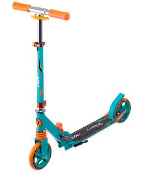УЦЕНКА Самокат 2-колесный Razzle 145 мм, зеленый/оранжевый УЦЕНКА Самокат 2-колесный Razzle 145 мм, зеленый/оранжевый
