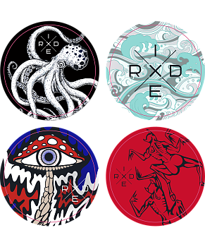 Набор наклеек Trip, 4 шт. Набор наклеек Trip, 4 шт.