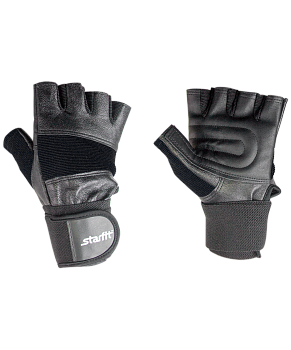 Перчатки атлетические SU-125, черный