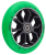 Колесо для трюкового самоката Clover Green 125 мм Колесо для трюкового самоката Clover Green 125 мм