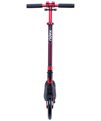 БЕЗ УПАКОВКИ Самокат 2-колесный Phenom 200 мм, красный