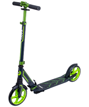 БЕЗ УПАКОВКИ Самокат 2-колесный Phenom 200 мм, зеленый БЕЗ УПАКОВКИ Самокат 2-колесный Phenom 200 мм, зеленый
