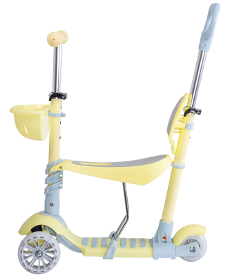 БЕЗ УПАКОВКИ Самокат-беговел Starlet, желтый