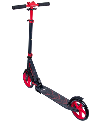 БЕЗ УПАКОВКИ Самокат 2-колесный Phenom 200 мм, красный